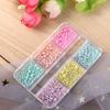 Accessories 3D Nail Art Decoration Nail Charms Macaron Color Bubble Beads Nail Art Rhinestones