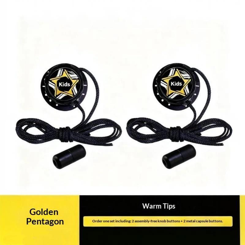 Automatic Tieless Shoelaces Simple Install Swivel Buckle Thick Anti-slip Rope for Men Women Kids Sports Shoes Casual Sneakers