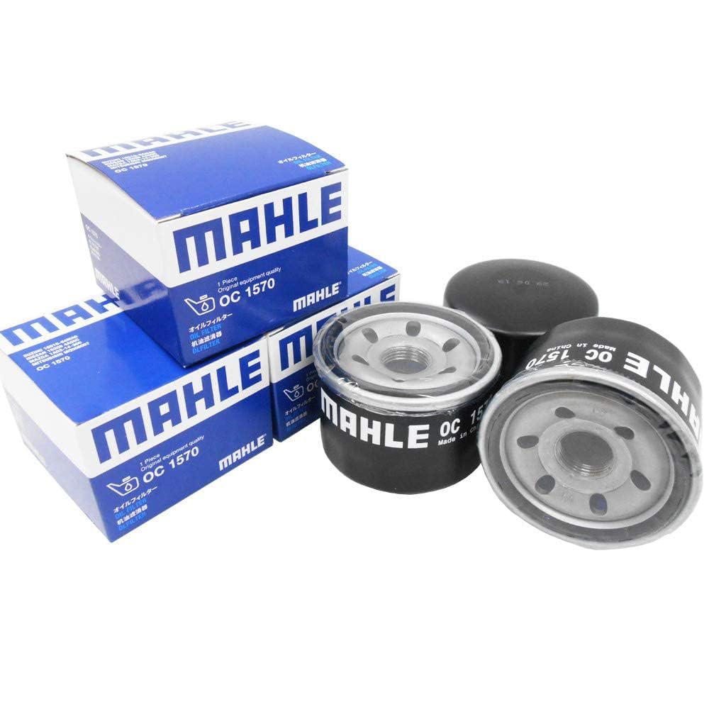 [Set of 3] MAHLE Filter Element Suzuki Mazda Mitsubishi Nissan Alto Ignis