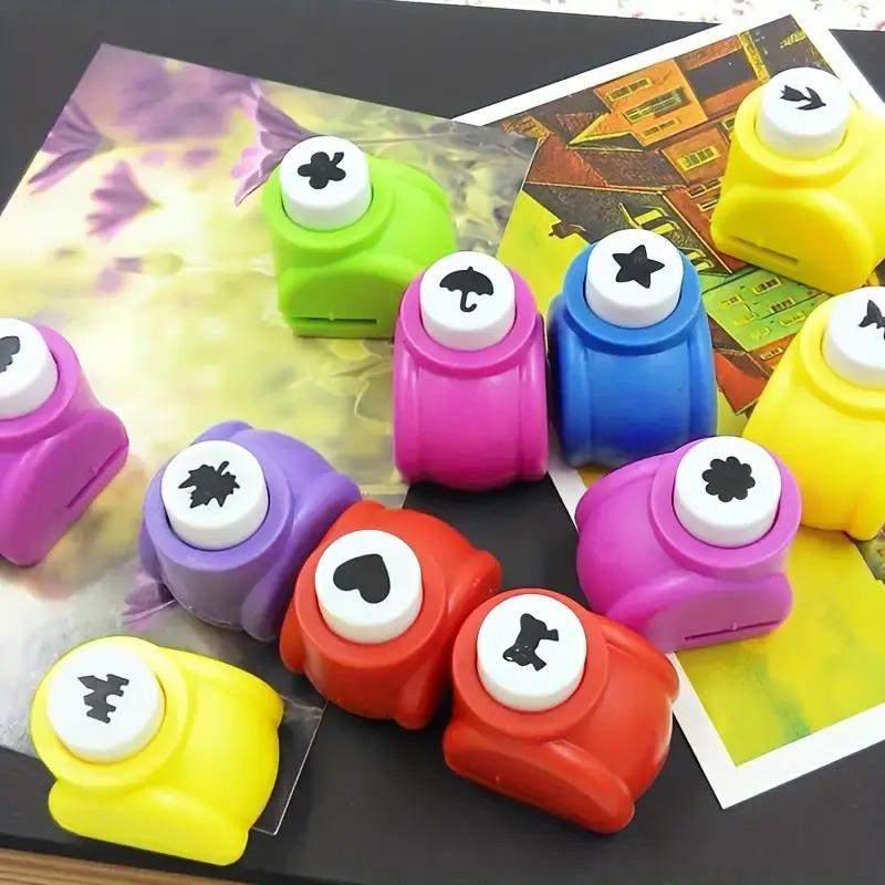 1pcs Mini Embossing Punch Handmade Paper Cutting Punch Suitable for DIY Paper Card Greeting Card Birthday Card Making