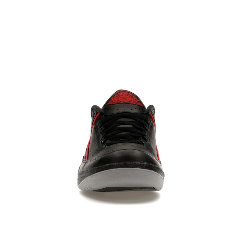 Tenisi Air Jordan 2 Retro Low Crăciun pentru bărbați Negru-Roșu Foc Brad DV9956-006