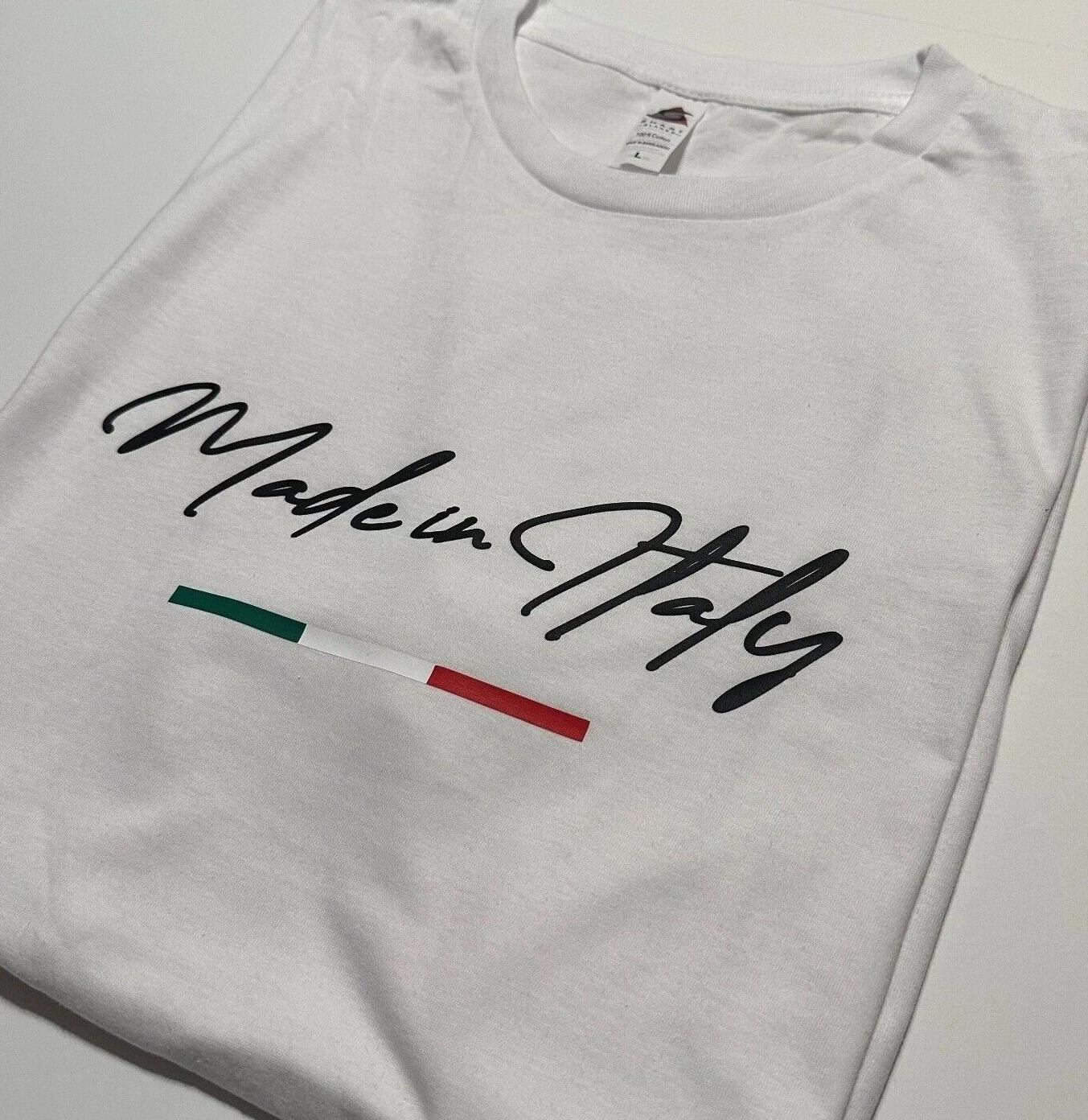 Italian Heritage Made in Italy T-Shirt - Rome Gift Sicily Milan Florence 3XL