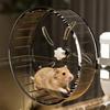 Large Acrylic Design Hamster Cage Two Story Transparent Hamster Habitat Spacious Villa for Small Pets Durable Easy Clean Cages