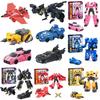 Miniforce X Lucybot Colorful 4 In 1 Transformer Car Robot Toy For Kids