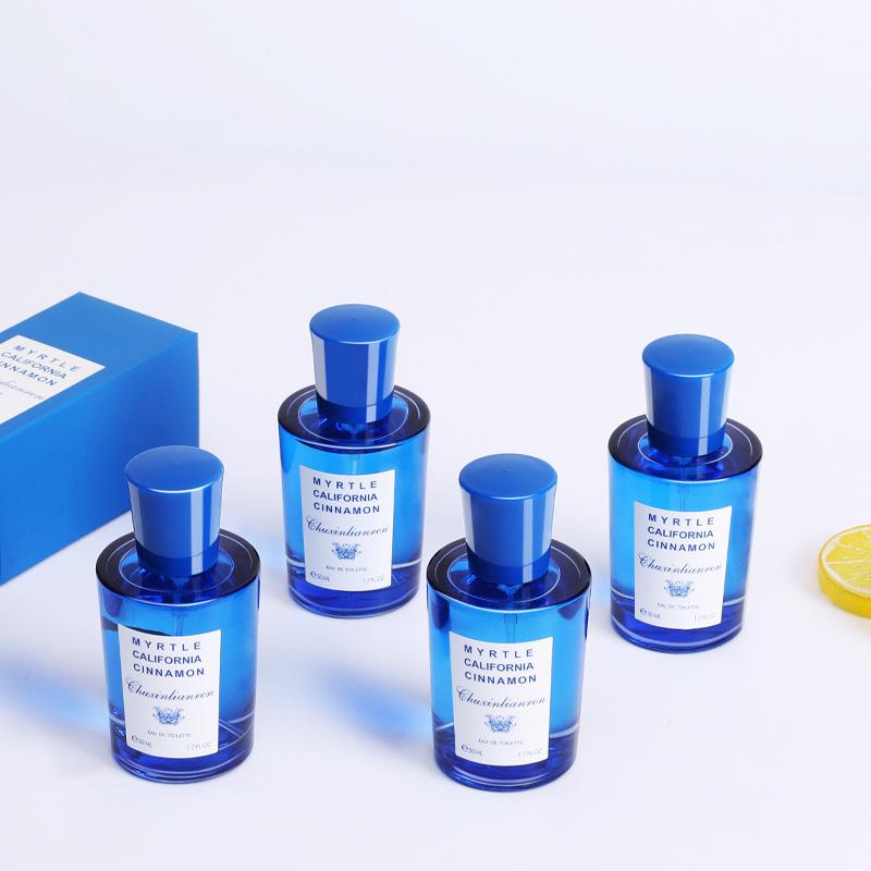 First Heart Lovers Blue Mediterranean Perfume Myrtle California Gui Capri Island Orange Plum One Piece 50ml