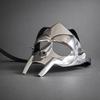 MF DOOM Inspired Gladiator Mask – Handmade Mirror Finish Metal Face Armor for Cosplay & Display