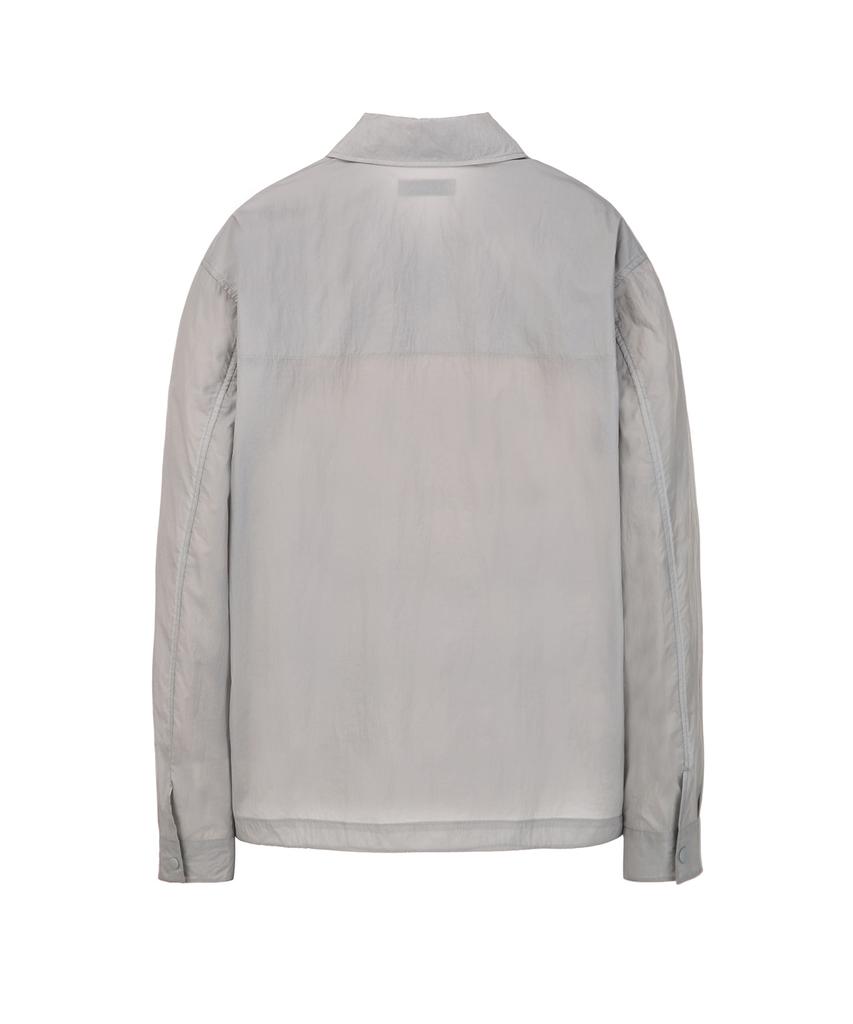 Il Corso Vapor Nylon Shirt Jacket Grey