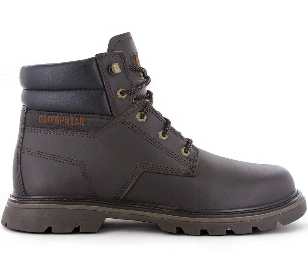 CAT Caterpillar Quadrate - Men's Winter Boots Leather Brown P723803 ORIGINAL