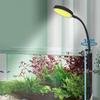 Clip on LED Fish Tank Light White Light Swivel Aquarium Lamp Water Grass Tank Spotlight  Home