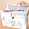 A4 Multi-layer Student Insert Exam Organizer, Accordion Folder For Subject Classification, Exam File Storage Bag