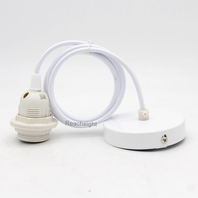 Ceiling Rose Pendant Light Cords Kits With Screw Lamp Holder Fittings