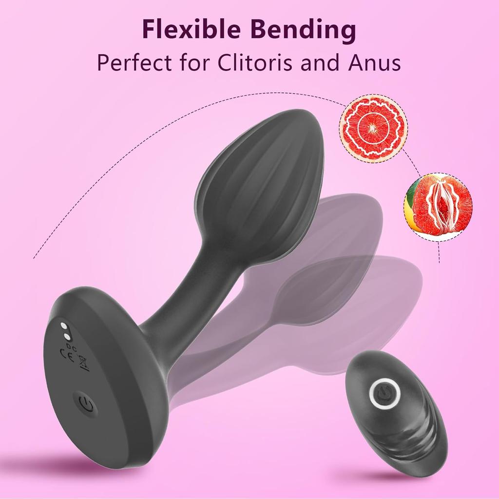 Vibrating Sex Toys Dildos Anal Plugs Clitoris G-spot Remote Control Anal Stimulator 10 Powerful Vibrating Patterns Small Anal Plug Sex Toys
