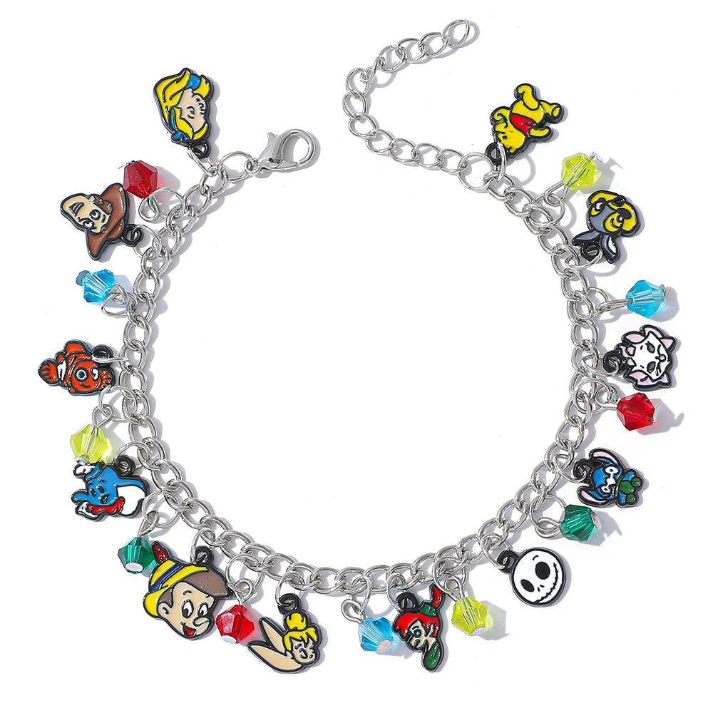 Halloween Anime Cartoon Theme Adjustable Superhero Character Bracelet Accessory