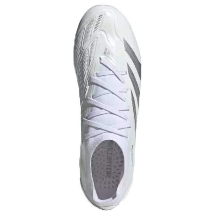 Adidas Predator 24 Pro FG Perlemorspakke Unisex Sneakers Hvit Skyhvit Sølv-Metallic IG7778