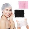 100 Pcs Disposable Headbands Non Woven Spa Salon Headbands Soft Stretch Skin Care Hair Band Lightweight&Breathable For Journey