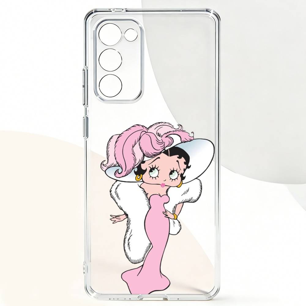 

C-Classic Character Anime B-Bettys B-BoopsPhone Case For Samsung Galaxy A91,80,73,72 ,71,53,52,32 ,31,22,21s,20,Transparent Case Samsung a52 a52S