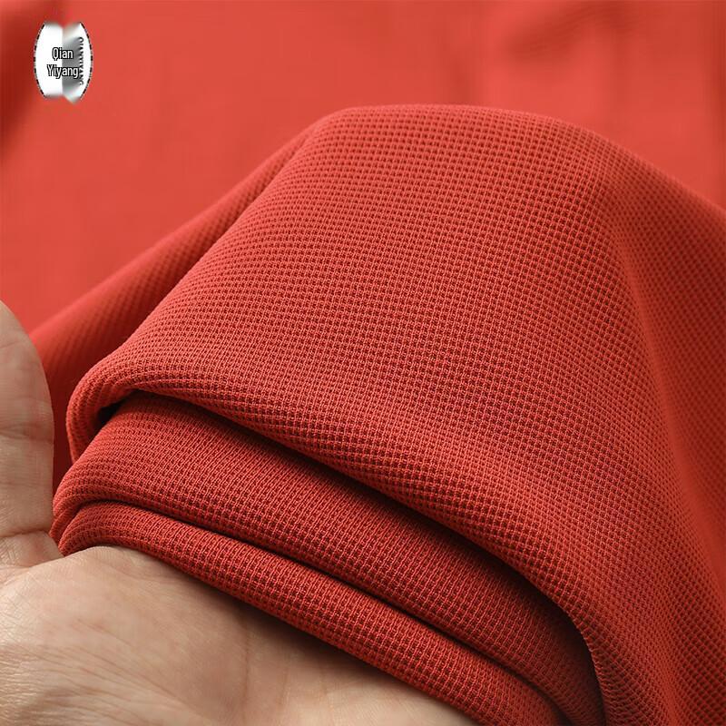 QIANYIYANG Short-Sleeve Polo Work Shirt