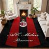 AC Milan Carpet Door Mat for Living Room or Bedroom Protective Mat Under Chair Office Decoration Christmas Gift Birthday Present