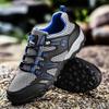 Men's Ultra-Light Mesh Breathable Hiking Shoes - Plus Size, All Seasons.