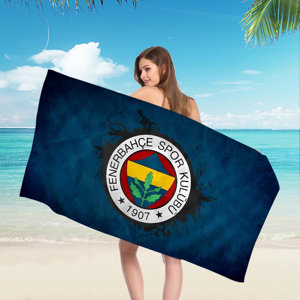 F-Fenerbahce-Football-Fans Microfiber Beach Towel Absorbent Quick Dry Soft Yoga Swimming Resort Mountain Climbing Towel