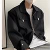J152 Black-Khaki Double Layer Jacket (Thick Composite Fabric) P38 M-3XL