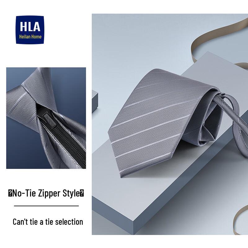 HLA Men s Striped Pre-Tied Tie One Size