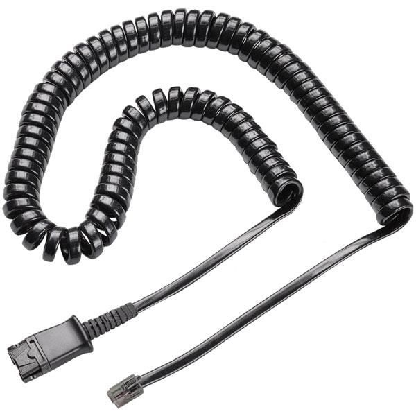Lydkabel - PLANTRONICS - U10P-S19 - 4 m - RJ-45 Hann - Hurtigkobling