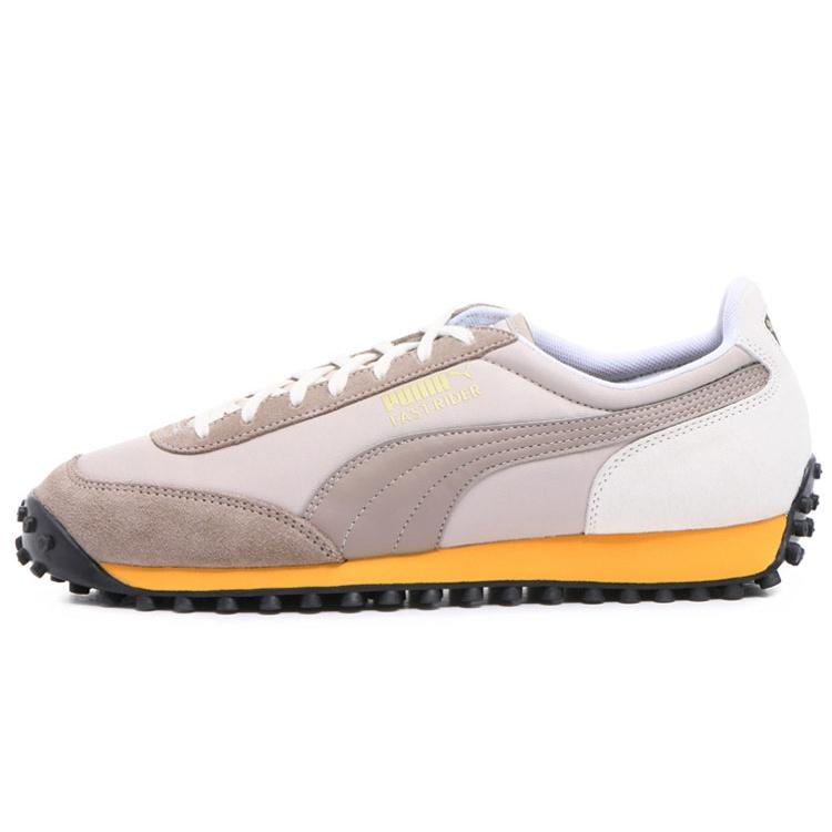 PUMA Fast Rider Low Grey White Yellow Men s 371992-01 EU 35.5