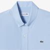 Lacoste Men's Solid Linen Shirt CH769E-56GHBP