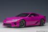 AUTOart 1/18 Scale Lexus LFA (Passionate Pink) Finished Product
