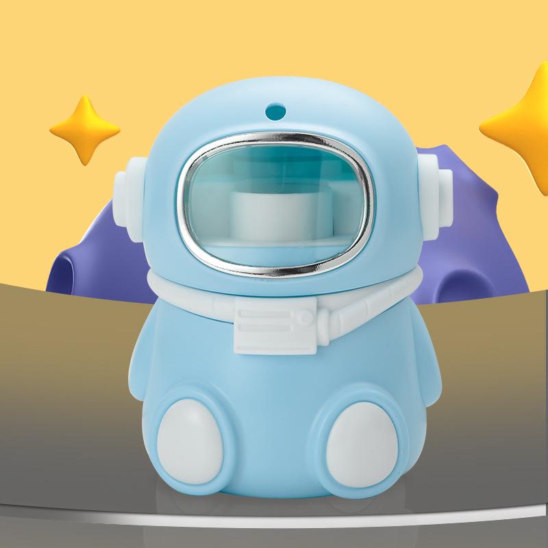 Astronaut Cartoon Toothpick Dispenser - Automatic Pop-up Holder & Home Ornament