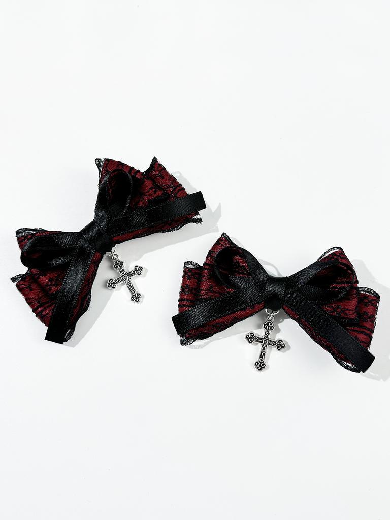 2 Stück Damen Gothic-Stil Mode Street exquisite Haarschmuck, Haarspangen, Top-Clips, vielseitige Dressing-Haaraccessoires