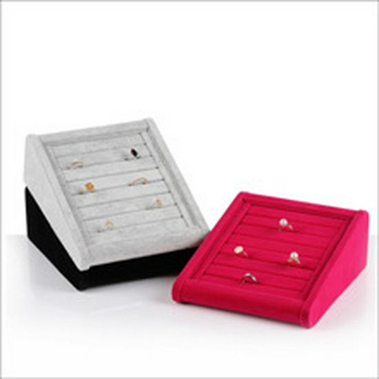 L-Shaped Velvet Jewelry Display Board for Earrings, Necklaces, and Pendants