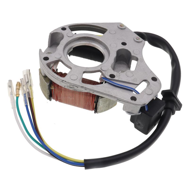 New 2 Coil AC Stator Ignition Magneto Plate for 50cc 70cc 90cc 110cc 125cc Chinese ATV Quad Taotao