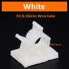 1pcs Self Adhesive Cable Clips 8-25mm Desk Table Cable Clamp Adjustable Tie Mounts Fixer Cable Holder Wrap Cord Wiring Accessori