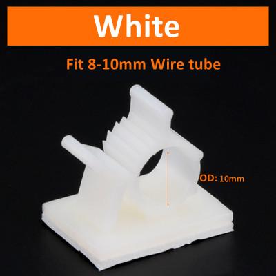 1pcs Self Adhesive Cable Clips 8-25mm Desk Table Cable Clamp Adjustable Tie Mounts Fixer Cable Holder Wrap Cord Wiring Accessori