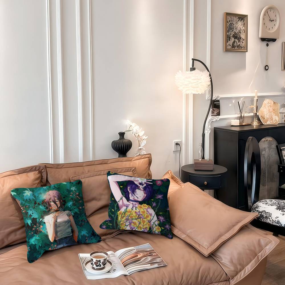 R-Reze Anime Pillow Anime Pillow Sofa Bed Head Pillow Cover Cushion Cover 45x45 Cm Fashion