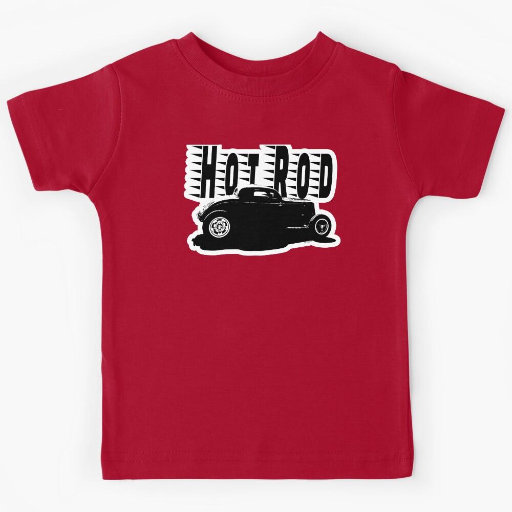 1933 Ford Hot Rod Three Windows Coupe Kids T-Shirt 150
