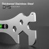 Bathroom Repair Key Multi-Purpose Shower Key Tool Repair Faucet Wrench for 8mm/10mm/12mm/14mm/17mm/23mm/24mm Hex Screws
