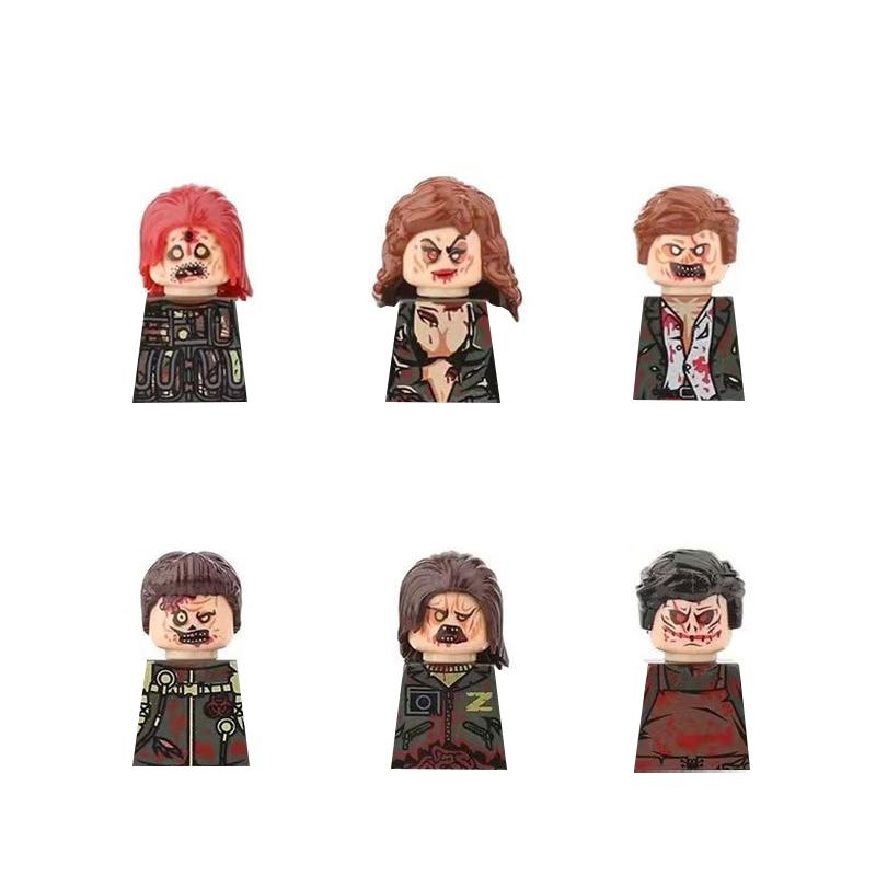 

Хоррор Хэллоуин Военный Ходячие мертвецы Солдат Фигурки Экшн Конструктор Армия Пехота Шлем Оружие Кирпичики Детская Игрушка Подарок