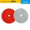 Multi-Size Diamond Water Polishing Pad (5" To 14") for Granite - Fits Angle Grinders