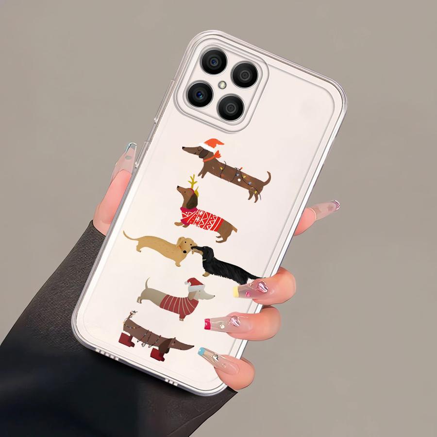 

Cartoon Dog Cat Soft Phone Cover Case for Honor X8a 90 Lite X8b X7b X9b X8 X9a Honor 90