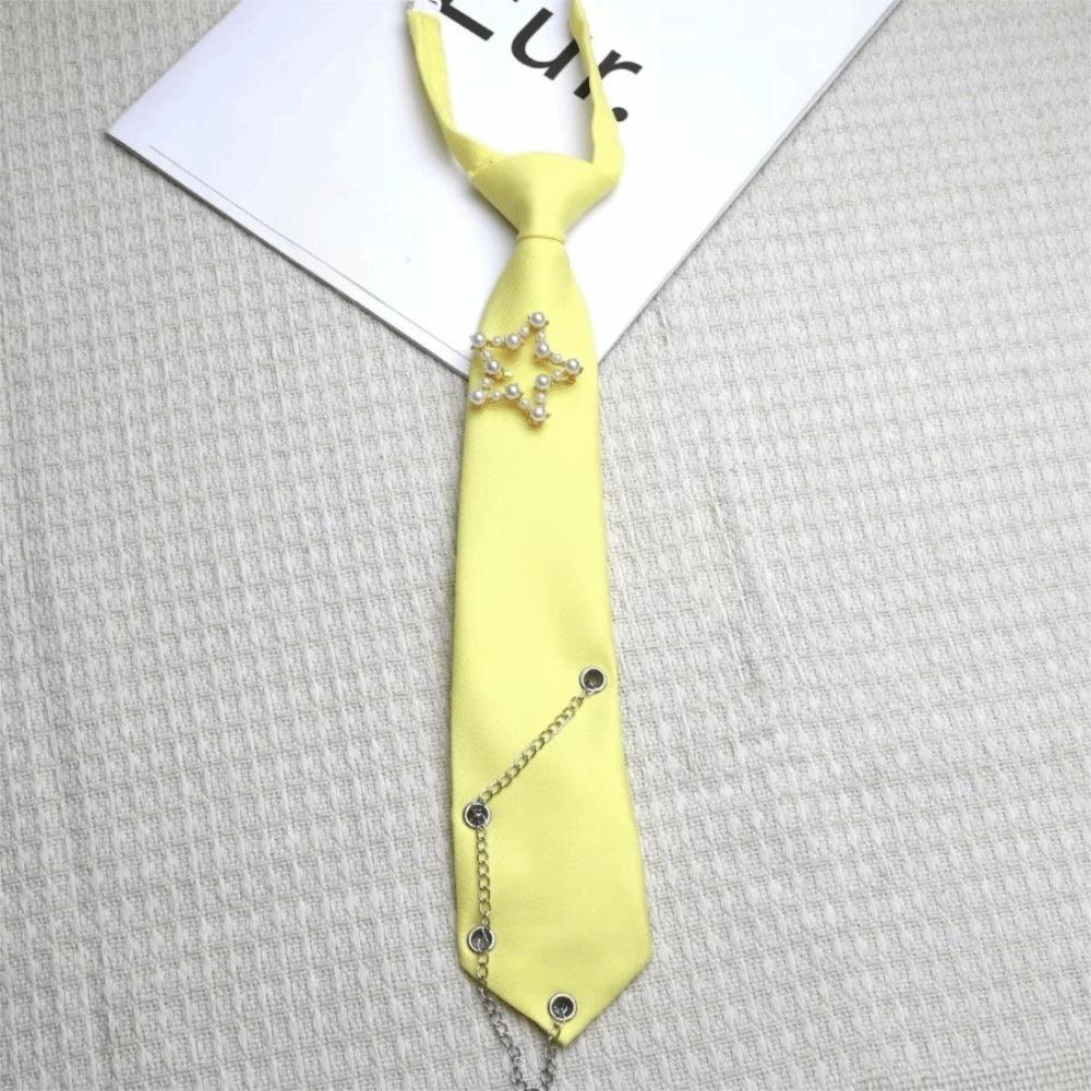 Choker Lange Krawatte Koreanischer Stil Hemdkrawatte Elegante Stern Krawatte Kinder