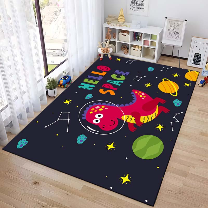 15 Size Cartoon Dinosaur Space Cute Dino Children Area Rug,Carpet for Living Room Bedroom Sofa Doormat Decoration Floor Mat Cool