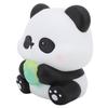 Animal Money Bank Large Capacity Shatterproof Cute Cartoon Panda Soft Plastic Decorative Figurine Coin Bank for Kids