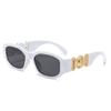 Fashionable Cat Eye Polygon Sunglasses with Small Square Frame - Influencer Style (Model 4361)