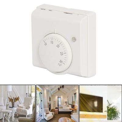 Temperature Switch Thermostat ABS White Mechanical 2 Wire 220V AC For Hotel Restaurant Temperature Controller High Quality