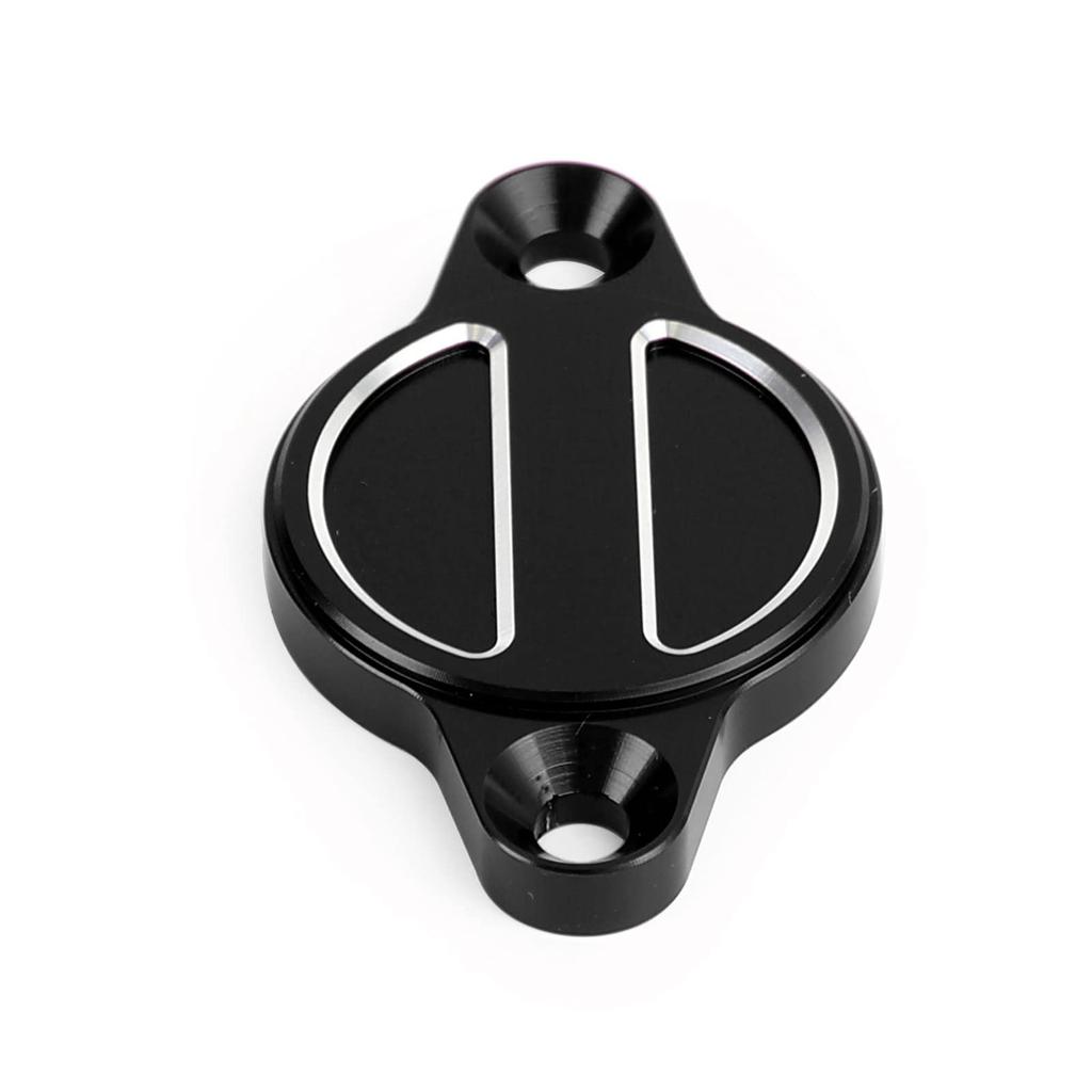 Frezon CNC Aluminum Filter Cap Cover for Ducati Monster 696 821 937 1100 1200S Black