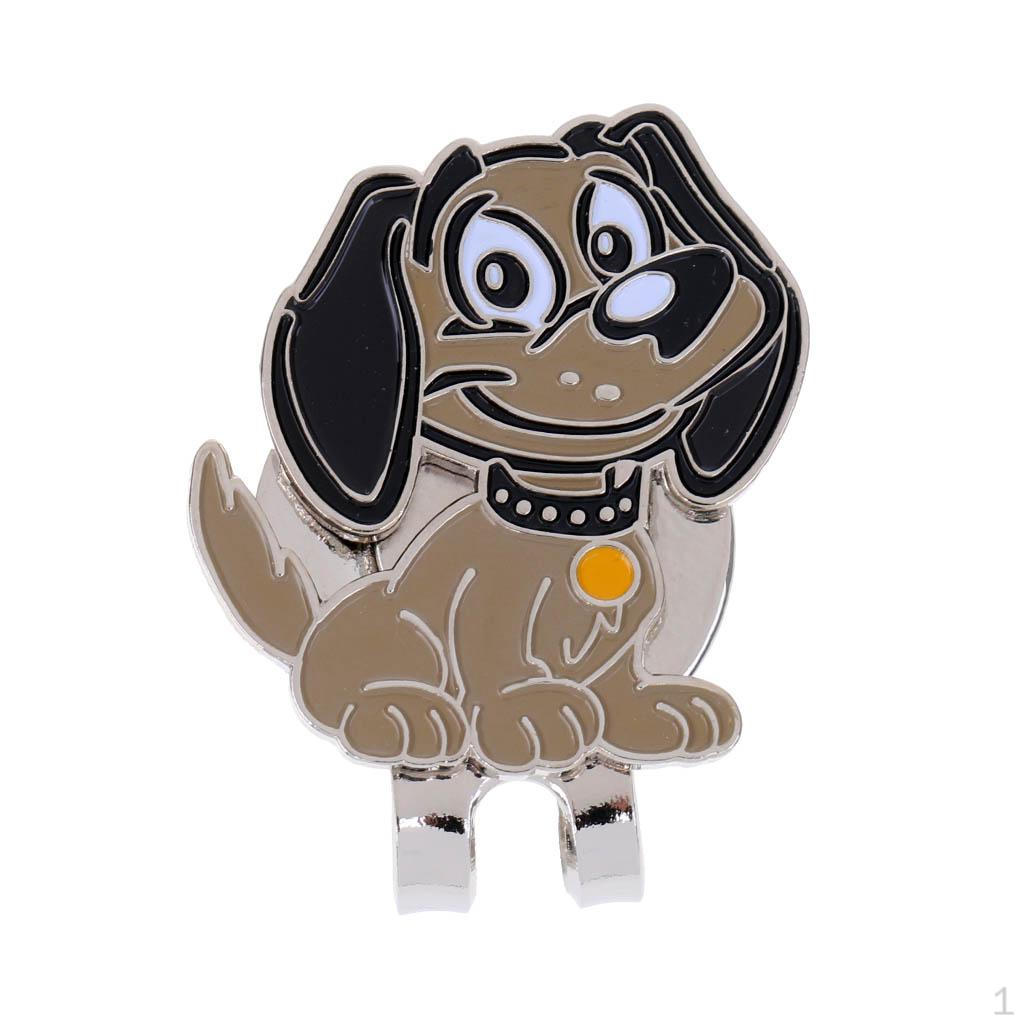 Klips do czapki z markerem kulkowym Lekki Wytrzymały Stop Akcesoria Golfowe Prezent dla Golfera Różne Wzory