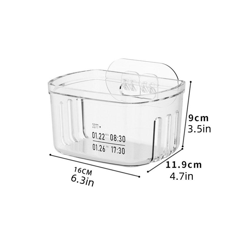 Bathroom Wall-mounted Storage Rack, Washbasin Face Towel Storage Box, Punch-free Comb Toothpaste Storage Bucket, Kitchen Storage